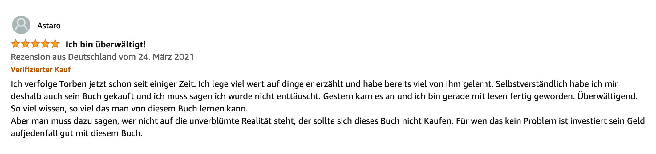 Living a SELFMADE Life von Torben Platzer - Rezension