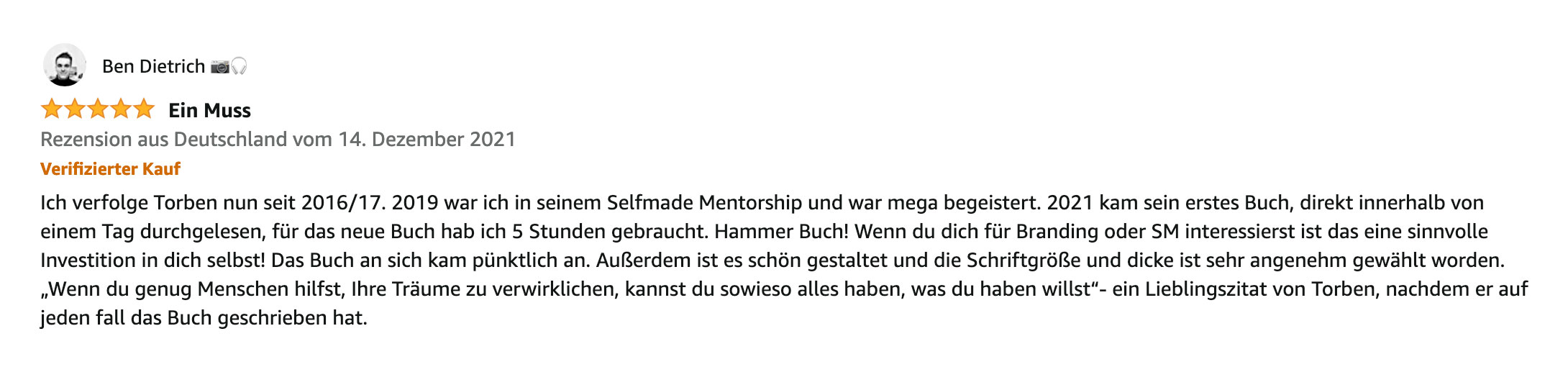 Selfmade Branding von Torben Platzer - Rezension