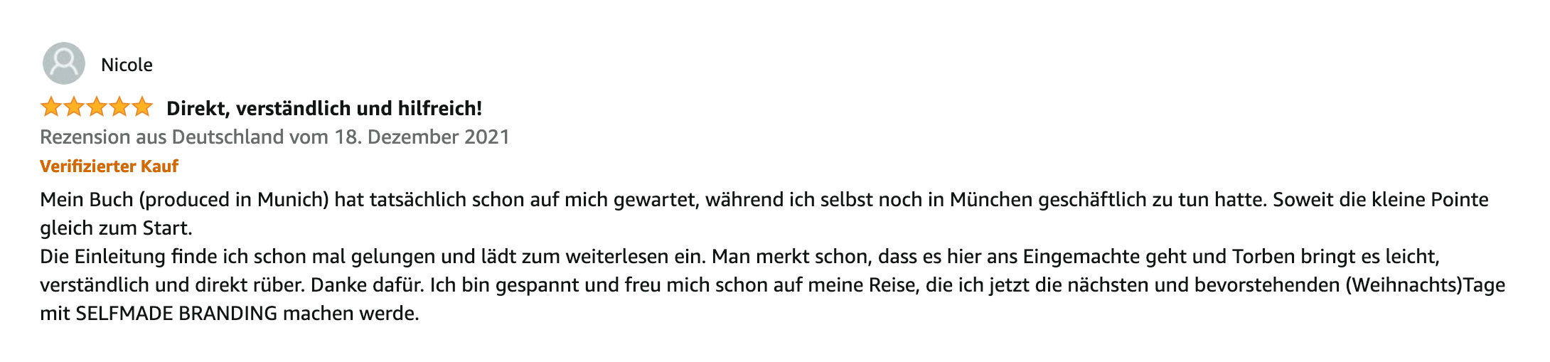 Selfmade Branding von Torben Platzer - Rezension