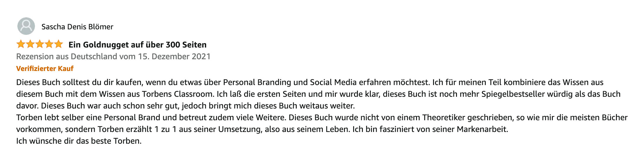Selfmade Branding von Torben Platzer - Rezension